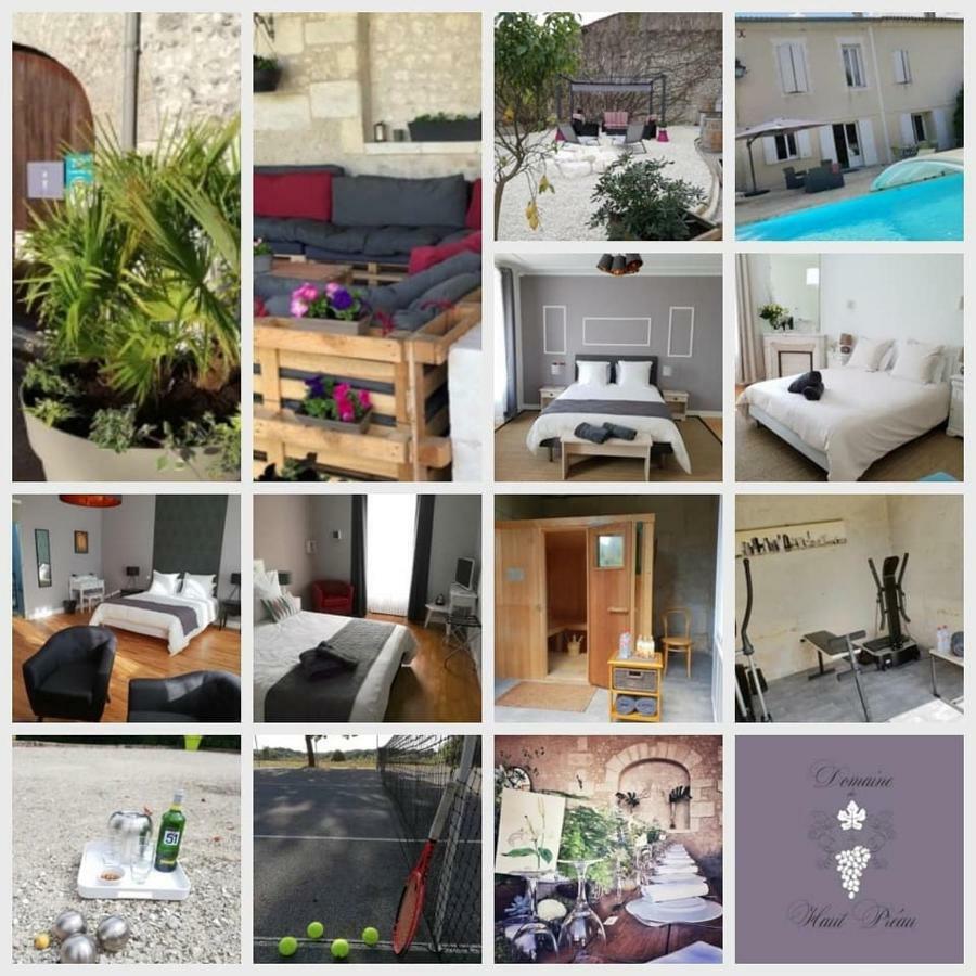 Le Domaine Du Haut Preau Saint-Palais-de-Negrignac Bagian luar foto